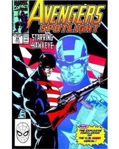 Avengers Spotlight (1987) #  34 (8.0-VF) U.S.Agent