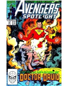 Avengers Spotlight (1987) #  37 (8.0-VF) Avengers Reborn Pt. 1, Dr. Druid