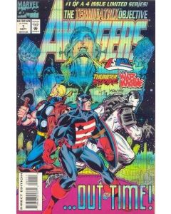 Avengers The Terminatrix Objective (1993) #   1 (7.0-FVF) 1st Appearance Alioth Holografix Cover