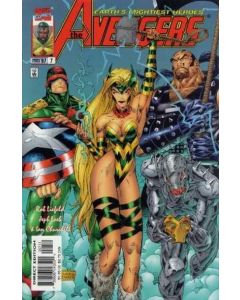 Avengers (1996) #   7 (6.0-FN) The Lethal Legion, Tag on cover