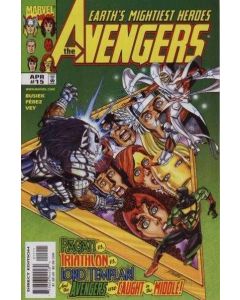 Avengers (1998) #  15 (8.0-VF) George Perez, Triathlon, Pagan, Lord Templar