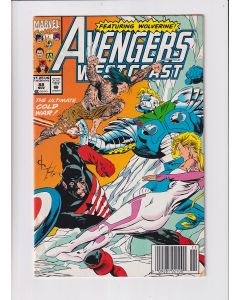 Avengers West Coast (1985) #  88 Newsstand (5.0-VGF) Wolverine