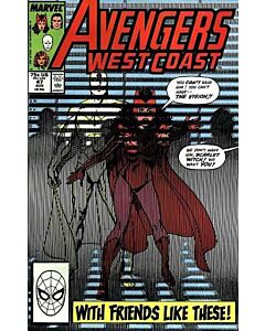 Avengers West Coast (1985) #  47 (7.0-FVF)