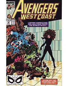 Avengers West Coast (1985) #  48 (5.0-VGF) John Byrne