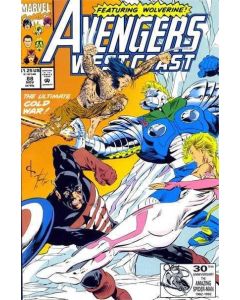 Avengers West Coast (1985) #  88 (8.0-VF) Wolverine