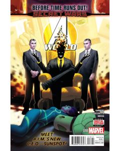 Avengers World (2014) #  18 (9.4-NM) Before Time Runs Out! Secret Wars