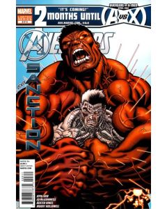 Avengers X-Sanction (2012) #   3 (8.0-VF) Red Hulk