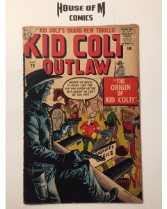 Kid Colt Outlaw (1948) #  79 (4.0-VG) (1872143) Early Silver Age Western