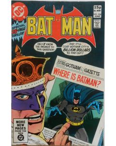 Batman (1940) # 336 UK Price (6.5-FN+) The Monarch of Menace