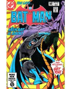 Batman (1940) # 342 (6.5-FN+) Man-Bat