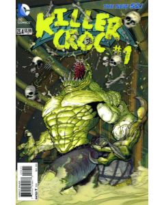 Batman and Robin (2011) #  23.4 3D Lenticular Variant (9.0-VFNM) Killer Croc