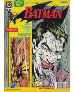Batman Monthly (1988) #  26 (6.0-FN) UK Magazine