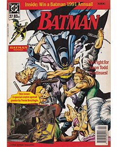 Batman Monthly (1988) #  27 (6.0-FN) UK Magazine