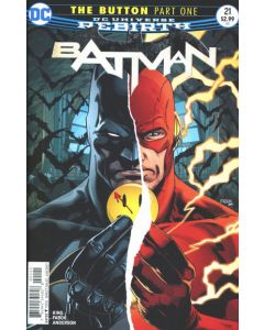 Batman (2016) #  21 Cover B 2-D (8.0-VF) The Button
