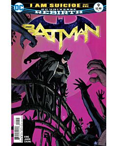 Batman (2016) #   9 Cover A (6.0-FN) Back cover tear