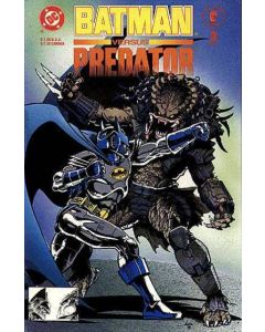 Batman versus Predator (1991) #   3 Cover B (6.0-FN) FINAL ISSUE, Tag residue