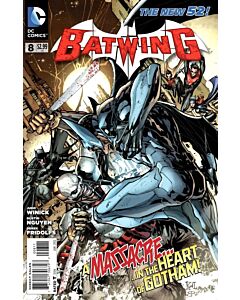 Batwing (2011) #   8 (8.0-VF) Massacre, Batman, Robin, Batgirl, Nightwing