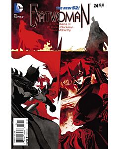 Batwoman (2011) #  24 (8.0-VF) vs Batman