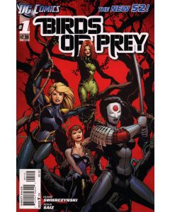 Birds of Prey (2011) #   1 2nd Print (5.0-VGF) Variant, 1st Starling