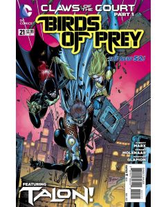 Birds of Prey (2011) #  21 (9.0-VFNM) Talon