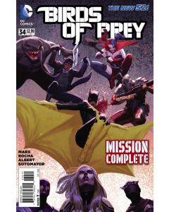 Birds of Prey (2011) #  34 (7.0-FVF) FINAL ISSUE