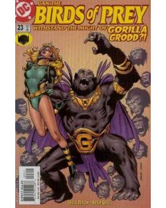 Birds of Prey (1999) #  23 (8.0-VF) Gorilla Grodd, Lady Vic 