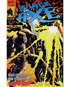 Black Axe (1993) #   2 (7.0-FVF) (Marvel UK) Sunfire