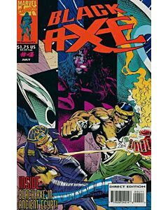 Black Axe (1993) #   4 (8.0-VF) (Marvel UK)