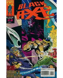 Black Axe (1993) #   4 (8.0-VF) (Marvel UK)