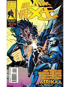 Black Axe (1993) #   5 (6.0-FN) (Marvel UK) Wakanda, 1st Afrikaa