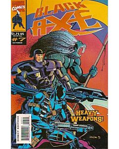 Black Axe (1993) #   7 (7.0-FVF) (Marvel UK) Black Panther, Afrikaa, FINAL ISSUE