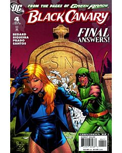 Black Canary (2007) #   4 (8.0-VF) Green Arrow