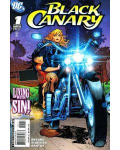 Black Canary (2007) #   1 (8.0-VF)