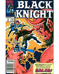 Black Knight (1990) #   3 Newsstand (7.0-FVF) Dr. Strange, Valkyrie
