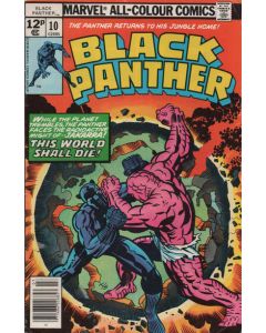 Black Panther (1977) #  10 UK Price (4.0-VG)