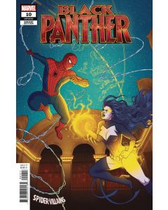 Black Panther (2018) #  10 Cover B (9.0-VFNM) Spider-villains Cover