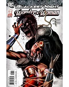 Blackest Night Wonder Woman (2009) #   1 (9.0-VFNM) Greg Horn cover
