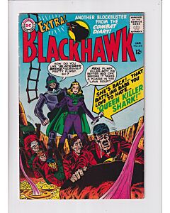 Blackhawk (1944) # 216 (5.0-VGF) (1890307) Lower staple detached