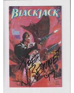 Blackjack (1996) #   1 (8.0-VF) (1850264) Signed by Joe Bennet