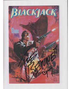 Blackjack (1996) #   1 (8.0-VF) (1850264) Signed by Joe Bennet