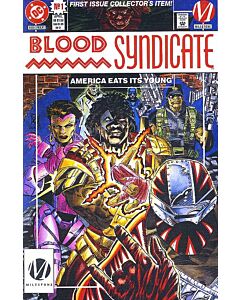 Blood Syndicate (1993) #   1 Direct (5.0-VGF) Price tag on cover
