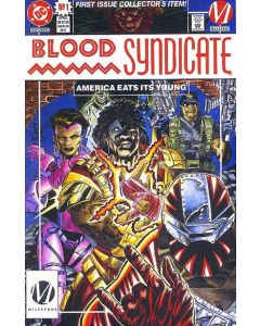 Blood Syndicate (1993) #   1 Direct (5.0-VGF) Price tag on cover