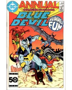 Blue Devil (1984) Annual #   1 (7.0-FVF) Phantom Stranger, Creeper, Man-Bat, Black Orchid