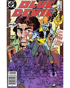 Blue Devil (1984) #  12 Newsstand (2.0-GD) Tag on cover