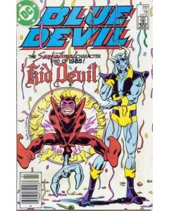 Blue Devil (1984) #  14 Newsstand (4.0-VG) Price tag on cover