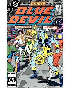 Blue Devil (1984) #  18 (5.0-VGF) Crisis crossover