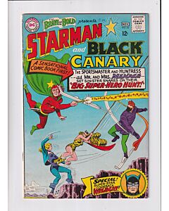 Brave and the Bold (1955) #  62 (4.5-VG+) (1374708) Starman, Black Canary, Staple detached