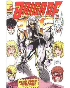Brigade (1992) #   1 (8.0-VF) With cards