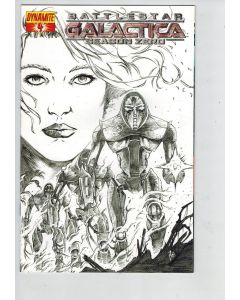 Battlestar Galactica Season Zero (2007) #   4 Cover E Sketch (9.2-NM)