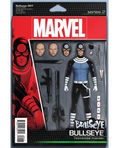 Bullseye (2017) #   1 Action Figure Variant (9.2-NM) Running with the Devil